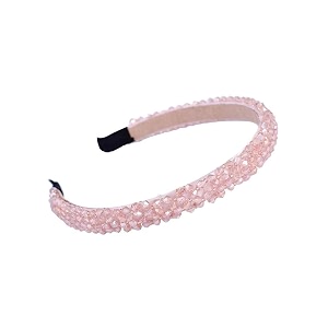 yellow chimes hair bands for girls peach hair band crystal studded headbands hairbands for kids and girls hair accessories for girls
