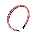 Yellow Chimes Hair Bands for Girls Red Hair Band Crystal Studded Headbands HairBands for Kids and Girls Hair Accessories For Girls.