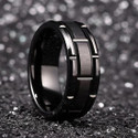 YELLOW CHIMES High Polished Stainless Steel Band Ring Stainless Steel Ring