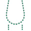 Yellow Chimes Jewellery Set for Women Rhodium