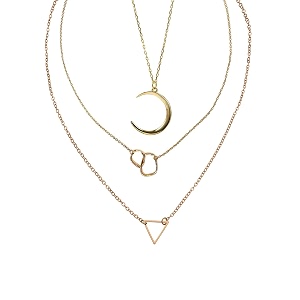 yellow chimes necklace for women and girls fashion gold pendant necklace for women gold plated charm chain pendant necklace  birthday gift for girls anniversary gift for wife valentine gift for girls