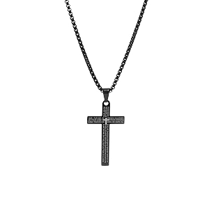 yellow chimes pendant for men and boys silver pendants for men  stainless steel cross pendant necklace chain for men  birthday gift for men and boys anniversary gift for husband