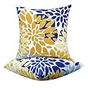 Yellow Outdoor Pillows Outside Pillows with Insert Included