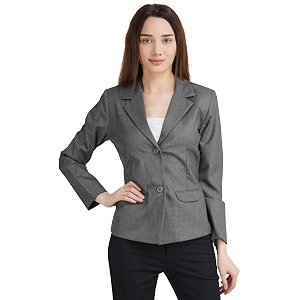 casual formal blazer for women  regular fit stylish blazer for women39s black