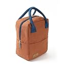 Yellow Weaves 100% Cotton Canvas Bag Reusable and Washable, Eco-Friendly Lunch Bag, Leakproof Keeps Hot &amp; Cold, Lunch Bag for Men Women Kids Office Picnic School, (Big Size - Brown)