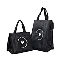Yellow Weaves Insulated Travel Lunch/Tiffin/Storage Bag for Office, College &amp; School, (Big &amp; Regular Size), Pack of 2