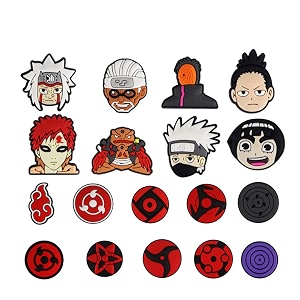 yellowcult charms for clog shoes naruto