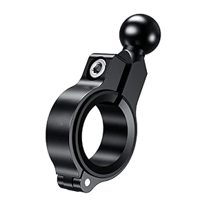 yellowfin y grip quick release mobile holder for motorcycle amp scooter abs grip with aluminium alloy handlebar mount 360 rotation secure phone mount for bike navigation universal smartphone holder