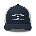 Yellowstone Dutton Ranch Logo Retro Trucker Hat - Officially Licensed