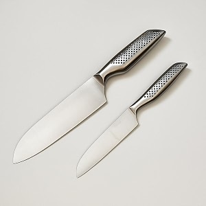 yelona set of 2 german stainless steel chef and paring knife combo professional chopping cutting multipurpose sharp blade for home kitchen