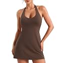 YEOREO CoreFlex Women Halter Neck Tennis Dress