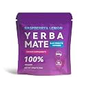 Yerba Mate Instant Tea Powder –Raspberry Peach Flavor– Super Drink with Nootropics, Prebiotics & Probiotics – Gut Health, Clean Energy, Brain Fog Buster– 30 Sticks (300g)