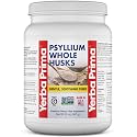 Yerba Prima Psyllium Whole Husks Fiber Supplement 20oz - Colon Cleanse - Gut Health - Vegan Non-GMO Gluten Free