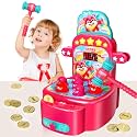 Yerloa Whack Game for Kids Ages 3-12, Interactive Educational Cause-and-Effect Toy with 2 Hammers, Music and Lights, Easter Birthday Gift for 3 4 5 6 Year Old Boys and Girls