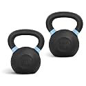 Yes4All Powder Coated Kettlebell, 9–88 lb Cast Iron Weights