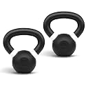 Yes4All Powder Coated Kettlebell, 9–88 lb Cast Iron Weights