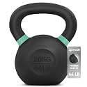 Yes4All Powder Coated Kettlebell, 9–88 lb Cast Iron Weights