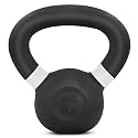Yes4All Powder Coated Kettlebell, 9–88 lb Cast Iron Weights