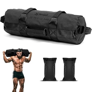 yes4all sandbags for working out unfilled adjustable sand bags for weight training with handles multiple colors amp sizes 5-200lbs