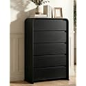 YESHOMY Black 5-Drawer Dresser for Bedroom 50.534