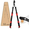 Yesker 26-33 Inch Extendable Bypass Loppers for Tree Trimming Heavy Duty Powerful Gear Tree Trimmer w Non-slip Handle Sharp Steel Blade up to 1.8" Cut Capacity Branch Cutter Chops Thick Branches Ease