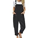 YESNO Women39s Overalls Cotton Boho Casual Floral