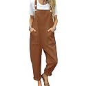 YESNO Women39s Overalls Cotton Boho Casual Floral