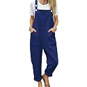 YESNO Women39s Overalls Cotton Boho Casual Floral