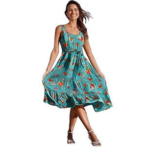 YESNO Womens Summer Casual Sleeveless Midi Dresses