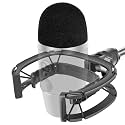 Yeti Nano Shock Mount with Pop Filter, Custom Built for Blue Yeti Nano Mic