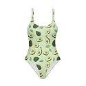 YEXIATODO Kids One Piece Swimsuit for Teen Girls Womens Bathing Suit High Waist Bikini Set Girls Swimsuit for 7-18 Years Old