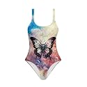 YEXIATODO Kids One Piece Swimsuit for Teen Girls Womens Bathing Suit High Waist Bikini Set Girls Swimsuit for 7-18 Years Old