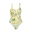 YEXIATODO Kids One Piece Swimsuit for Teen Girls Womens Bathing Suit High Waist Bikini Set Girls Swimsuit for 7-18 Years Old