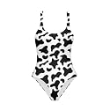YEXIATODO Kids One Piece Swimsuit for Teen Girls Womens Bathing Suit High Waist Bikini Set Girls Swimsuit for 7-18 Years Old