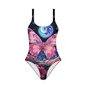 YEXIATODO Kids One Piece Swimsuit for Teen Girls Womens Bathing Suit High Waist Bikini Set Girls Swimsuit for 7-18 Years Old