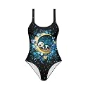 YEXIATODO Kids One Piece Swimsuit for Teen Girls Womens Bathing Suit High Waist Bikini Set Girls Swimsuit for 7-18 Years Old