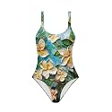 YEXIATODO Kids One Piece Swimsuit for Teen Girls Womens Bathing Suit High Waist Bikini Set Girls Swimsuit for 7-18 Years Old