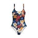 YEXIATODO Kids One Piece Swimsuit for Teen Girls Womens Bathing Suit High Waist Bikini Set Girls Swimsuit for 7-18 Years Old