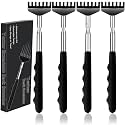 Yexixsr 4 Pack Extendable Back Scratcher for Men Women Adults