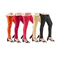 YEZI Combo Pack of 5 Stylish Woollen Leggings
