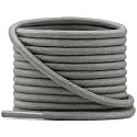 YFINE Waxed Round Shoe Laces: 2 Pairs Oxford Shoelaces for Dress Shoes Boot