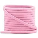 YFINE Waxed Round Shoe Laces: 2 Pairs Oxford Shoelaces for Dress Shoes Boot