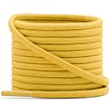 YFINE Waxed Round Shoe Laces: 2 Pairs Oxford Shoelaces for Dress Shoes Boot