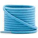 YFINE Waxed Round Shoe Laces: 2 Pairs Oxford Shoelaces for Dress Shoes Boot