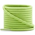 YFINE Waxed Round Shoe Laces: 2 Pairs Oxford Shoelaces for Dress Shoes Boot
