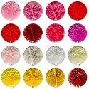 Yglnden 1-16 Colors Latch Hook Kit Colorful Yarn Bundles Cut Rug DIY Latch Hook Yarn for Handmake Craft Sewing Knitting for Adults (16pcs)