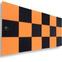 YGM Acoustic Foams Foam Pyramid Wall