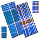 YGM Men’s Multi Colour Lungi | Soft & Breathable | New Designs (Pack of 2)
