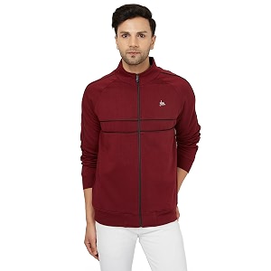 yha men39s regular fit zipper piping jackets