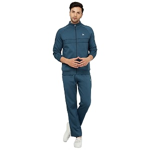 yha men winter strip track suit cotton fleece high neck